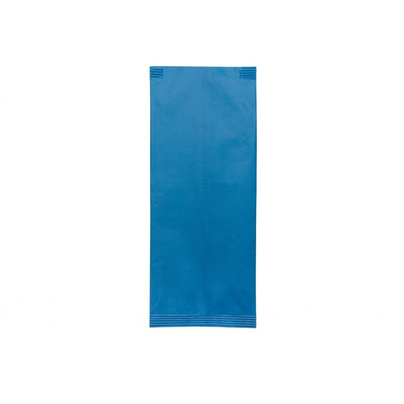 Buste portaposate azzurro 11x25 cm con tovagliolo 38x38 confezione 125 pz Infibra.jpg