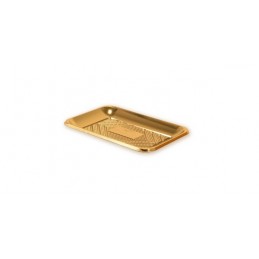 Vassoio in PET oro Kado misura 2 confezione 10 pezzi Alcas.jpg