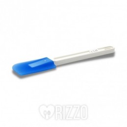 Spatola professionale in silicone blu con manico bianco cm 45 Thermohauser