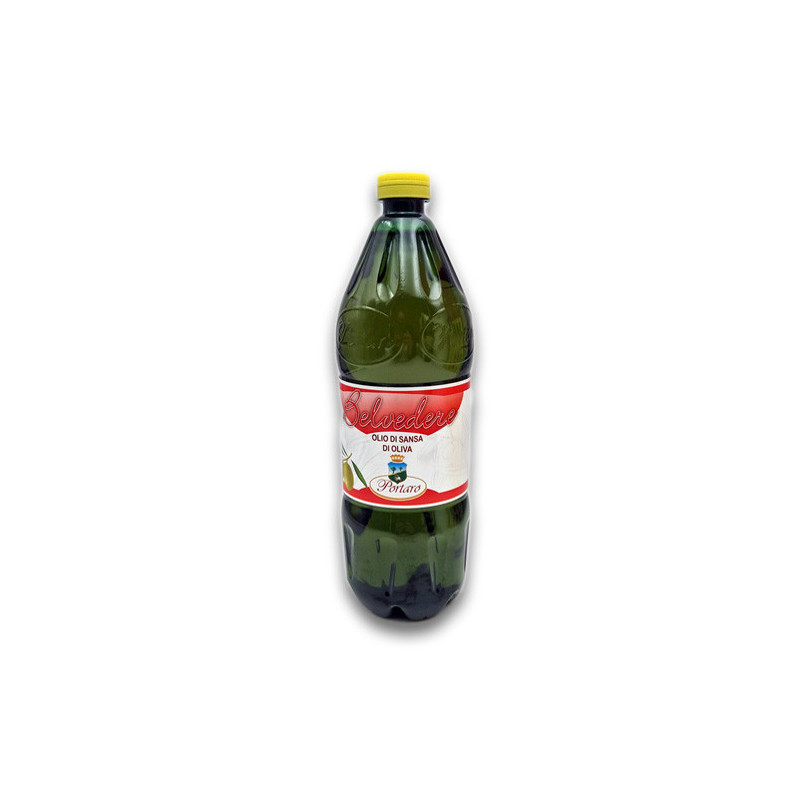 Olio sansa d'oliva lt 1 confezione da 12 bottiglie Belvedere.jpg