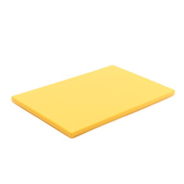 Tagliere giallo polietilene alta densità 50x30 Comas