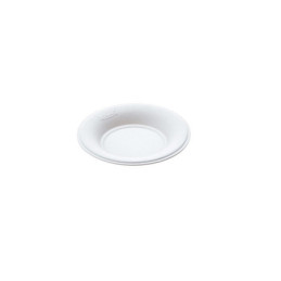 Piattino rotondo finger food polpa di cellulosa diam. cm 7,2 confezione pz 50 Leone