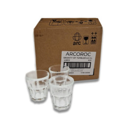 Bicchiere tumbler liquore Granity cl 4,5 pacco pezzi 12 Arcoroc